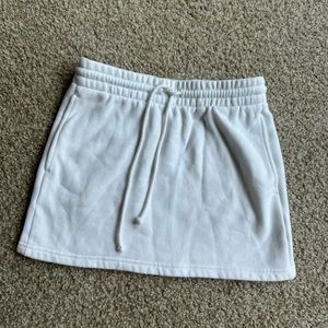 Aritzia Cozy Fleece Skirt